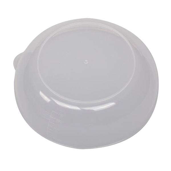 Transparent 600ml Round Bowl